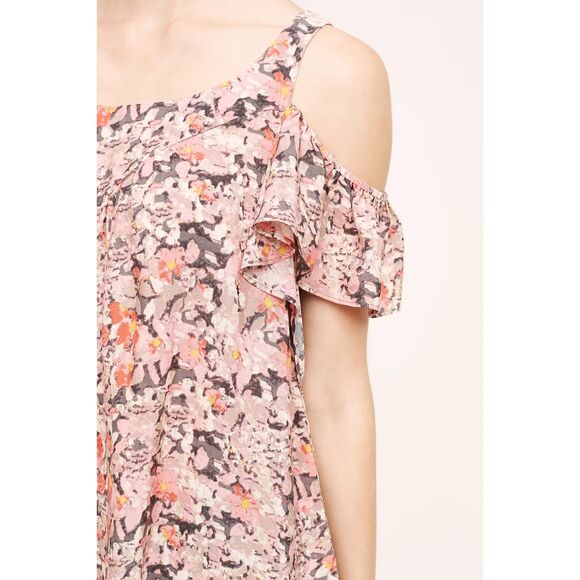 Maeve - Anthropologie | Hana Open Shoulder Top | Medium - Picture 3 of 12